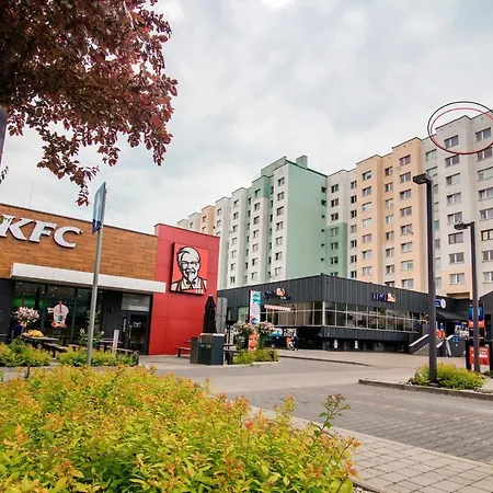 Kraju Centrum Z Fotelem Masujacym דירה סוסנוביץ'